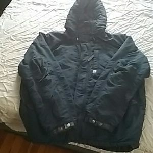 Hooded A&F Men's winter coat